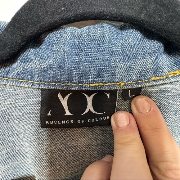 Absence of Colour Jean jacket Braided back cut out - Picture 5 of 7